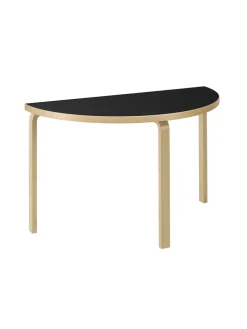 Artek Spiseborde<Aalto Table Half-Round fra
