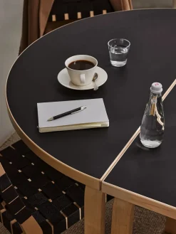Artek Spiseborde<Aalto Table Half-Round fra