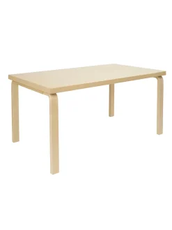 Artek Spiseborde<Aalto Table Rectangular 82B, 135x85 cm fra