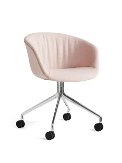 HAY Kontorstole<About a Chair AAC52 Forsidepolstret, hvid skal fra