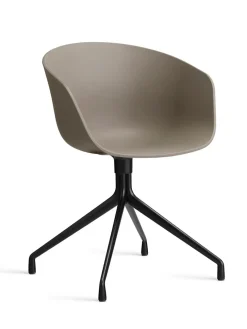 HAY Kontorstole<About a Chair AAC52 Forsidepolstret, hvid skal fra