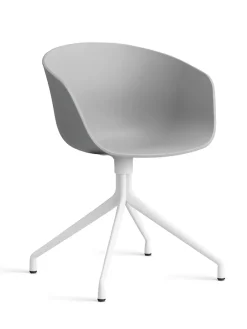 HAY Kontorstole<About a Chair AAC52 Forsidepolstret, hvid skal fra