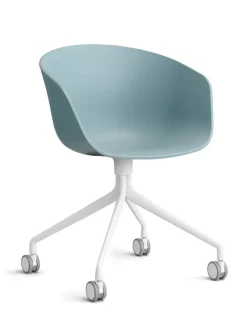 HAY Kontorstole<About a Chair AAC52 Forsidepolstret, hvid skal fra