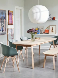 HAY Spisebordsstole<About a Chair AAC22 forsidepolstret, hvid skal fra