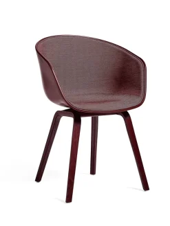 HAY Spisebordsstole<About a Chair AAC22 forsidepolstret, hvid skal fra