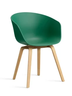 HAY Spisebordsstole<About a Chair AAC22 forsidepolstret, hvid skal fra