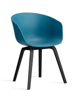 HAY Spisebordsstole<About a Chair AAC22 forsidepolstret, hvid skal fra