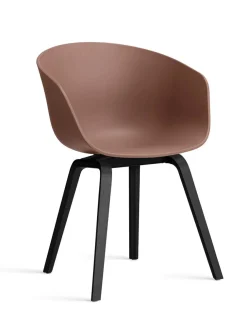 HAY Spisebordsstole<About a Chair AAC22 forsidepolstret, hvid skal fra