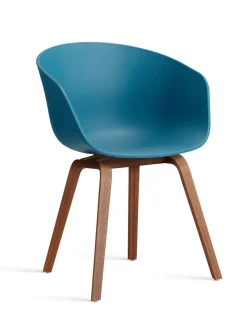 HAY Spisebordsstole<About a Chair AAC22 forsidepolstret, hvid skal fra