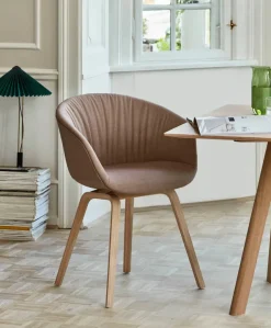 HAY Spisebordsstole<About a Chair AAC22 forsidepolstret, hvid skal fra