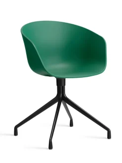 HAY Kontorstole<About a Chair AAC52 Forsidepolstret, sort skal fra