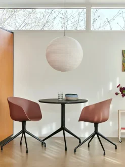 HAY Kontorstole<About a Chair AAC52 Forsidepolstret, sort skal fra