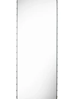 GUBI Spejle<Adnet spejl, firkantet fra