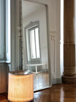 GUBI Spejle<Adnet Wall Mirror 70 x 180 cm, cream fra