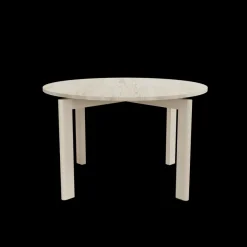 Fritz Hansen Spiseborde<After Dining Table Ø120, Marble Burgundy fra