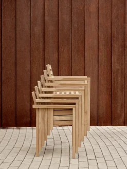 Carl Hansen & Søn Havestole<AH502 Outdoor Spisebordsstol fra