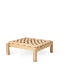 Carl Hansen & Søn Udendørs Loungemøbler|Havestole<AH604F Outdoor Lounger Fodskammel fra