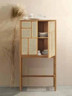 Design House Stockholm Skænke<Air Cabinet, oak/cane fra