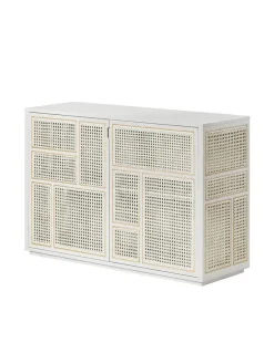 Design House Stockholm Skænke<Air Sideboard, white/cane fra