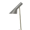 Louis Poulsen Spots<AJ Mini Table Lamp, grey/brass af Arne Jacobsen
