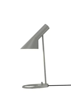 Louis Poulsen Spots<AJ Mini Table Lamp, grey/brass af Arne Jacobsen