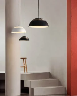 Louis Poulsen Spots|Pendler<AJ Royal pendel Ø25, sort fra