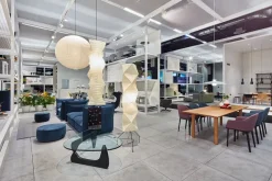 Vitra Gulvlamper|Spots<Akari L8 Gulvlampe fra