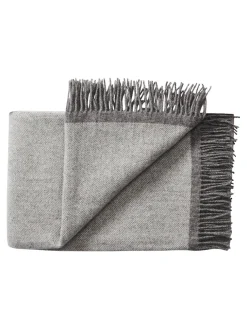 Silkeborg Uldspinderi Puder Og Plaider<Alrø Plaid, grey shades fra