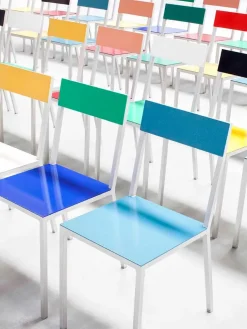 Valerie Objects Spisebordsstole<Alu Chair fra