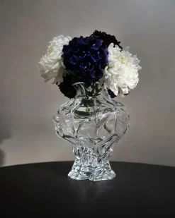 Hein Studio Vaser<Ammonit Vase, new smoke fra