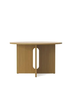 Audo Copenhagen Spiseborde<Androgyne Dining Table Ø120 natural oak, sand sten fra