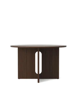 Audo Copenhagen Spiseborde<Androgyne Dining Table Ø120 natural oak, sand sten fra