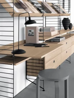 String Furniture Reolsystemer<Arbejdsbord fra String