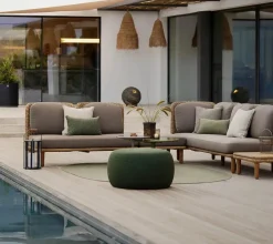 Cane-line Udendørs Loungemøbler<Arch Hjørnesofa m. bord fra