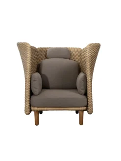 Cane-line Udendørs Loungemøbler|Havestole<Arch Loungestol, høj arm/ryg fra