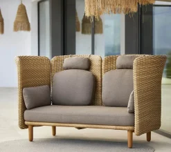 Cane-line Udendørs Loungemøbler<Arch 2-pers. Sofamodul fra