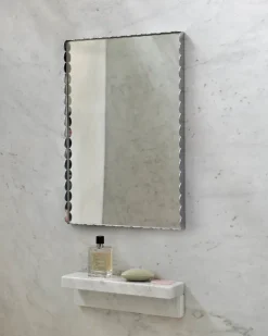 HAY Spejle<Arcs Mirror Round, red fra