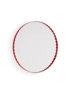 HAY Spejle<Arcs Mirror Round, red fra