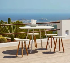 Cane-line Udendørs Loungemøbler|Haveborde<Area Sidebord/fodskammel fra