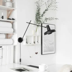 Grupa Væglamper|Spots<Arigato kort væglampe fra