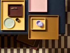 Montana Bakker<Arrange Trays TRSET1, amber/acacia fra