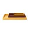 Montana Bakker<Arrange Trays TRSET2, amber/masala/acacia fra