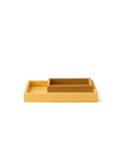 Montana Bakker<Arrange Trays TRSET2, amber/masala/acacia fra
