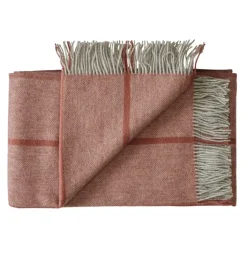 Silkeborg Uldspinderi Gaver Til Ham|Puder Og Plaider<Askø Plaid, fjord fra