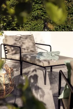 Houe Udendørs Loungemøbler|Havestole<Avon Ottoman fra