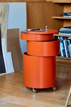 Verpan Sideborde Og Små Borde<Barboy Sidebord, hvid af Verner Panton