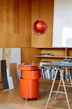 Verpan Sideborde Og Små Borde<Barboy Sidebord, hvid af Verner Panton