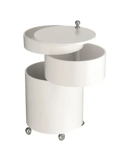 Verpan Sideborde Og Små Borde<Barboy Sidebord, hvid af Verner Panton