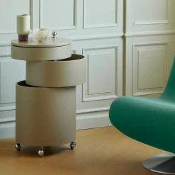 Verpan Sideborde Og Små Borde<Barboy Sidebord, mushroom af Verner Panton