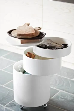 Verpan Sideborde Og Små Borde<Barboy Sidebord, mushroom af Verner Panton